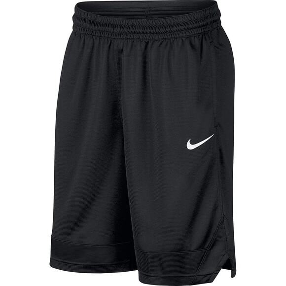 NWT Nike Men's  Dri-FIT basketball,Athletic shorts w side pockets,Black/White-L - Picture 1 of 3